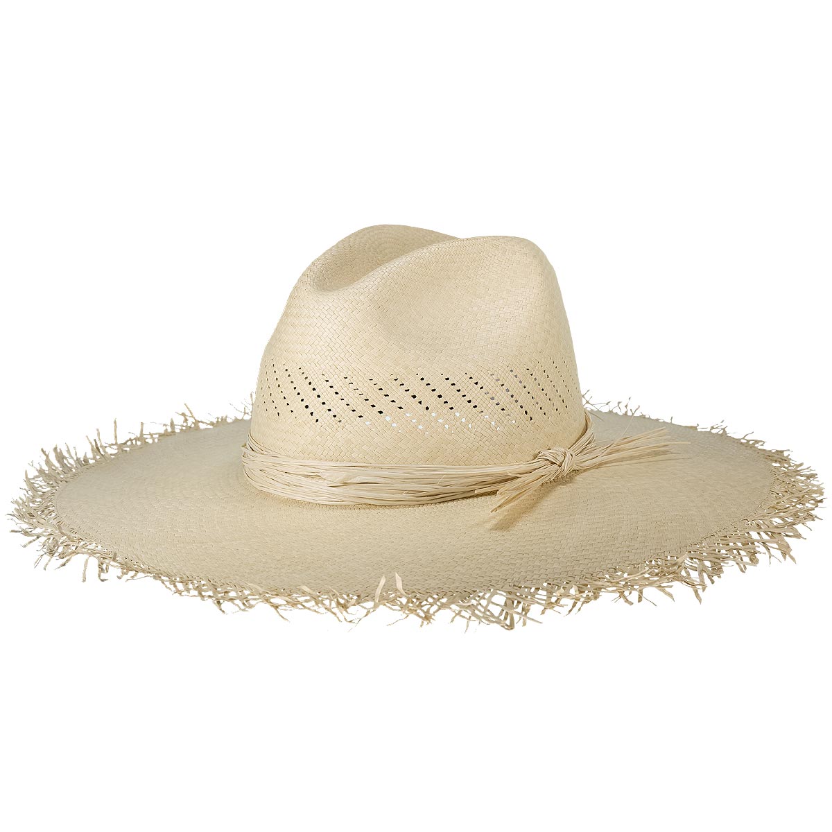 Fedora Ala Plana Cuenca Plumilla#3 10cm N00
