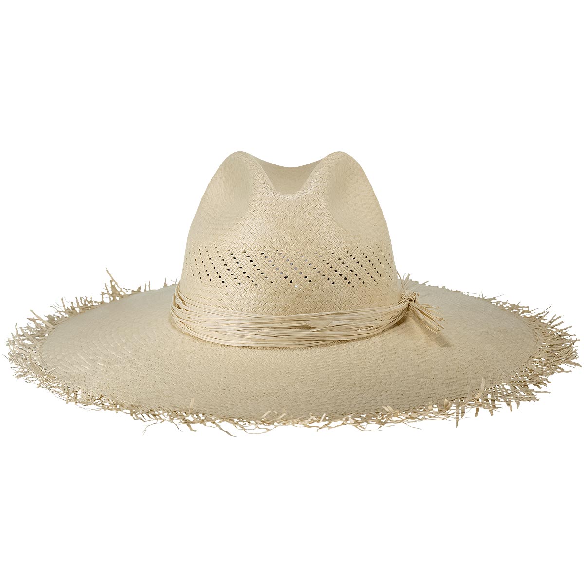 Fedora Ala Plana Cuenca Plumilla#3 10cm N00