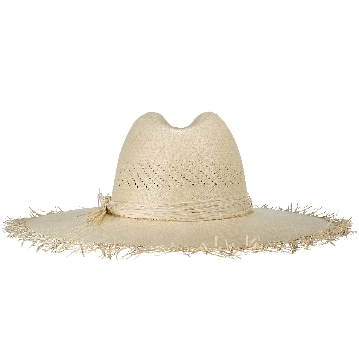 Fedora Ala Plana Cuenca Plumilla#3 10cm N00